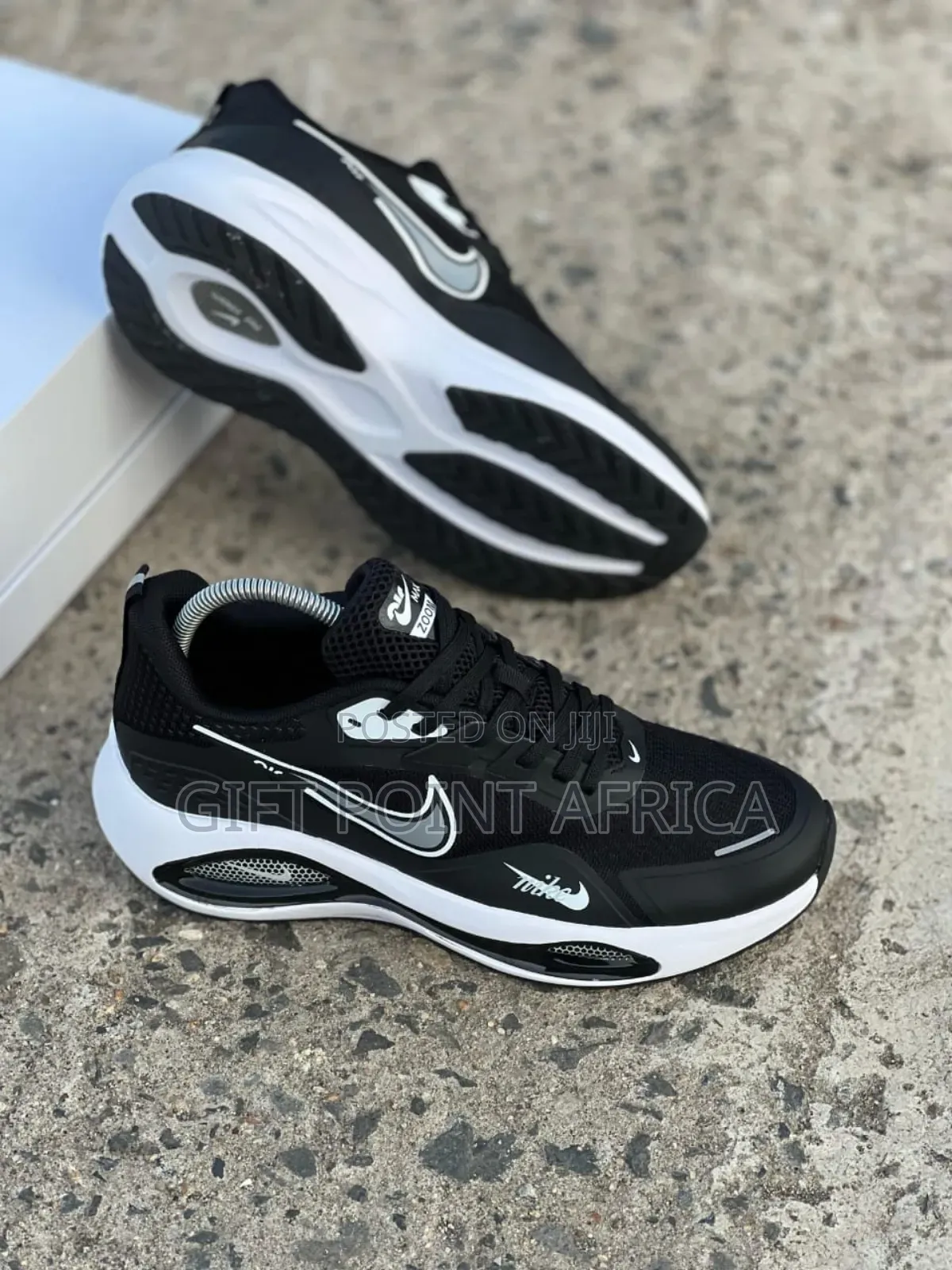 Black Nike Air Max Zoom Runner Sneakers