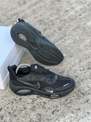 All Black Nike Air Max Zoom Unisex Sneakers