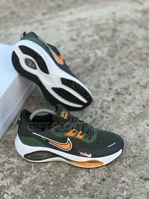 Green Nike Air Max Zoom Sneakers