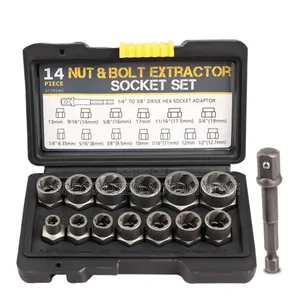 Damaged Bolt Nut Extractor Remover Set