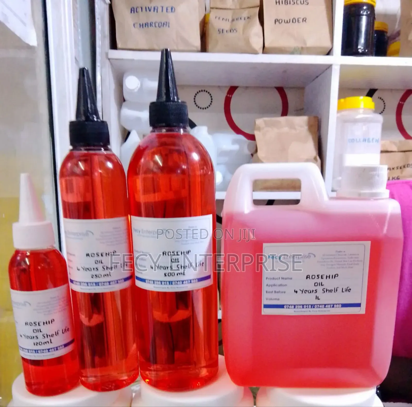 Rosehip Oil – (100% Natural Cold-Pressed) Pure Organic Carrier Oil