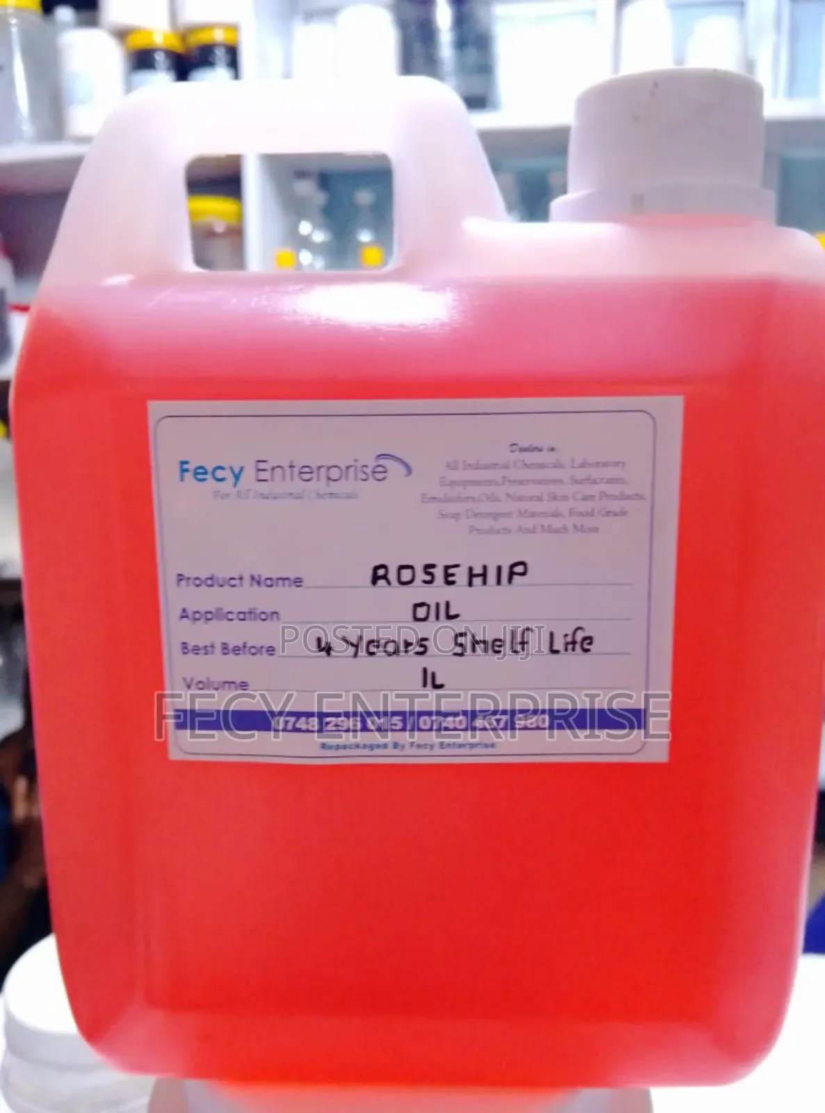 Rosehip Oil – (100% Natural Cold-Pressed) Pure Organic Carrier Oil