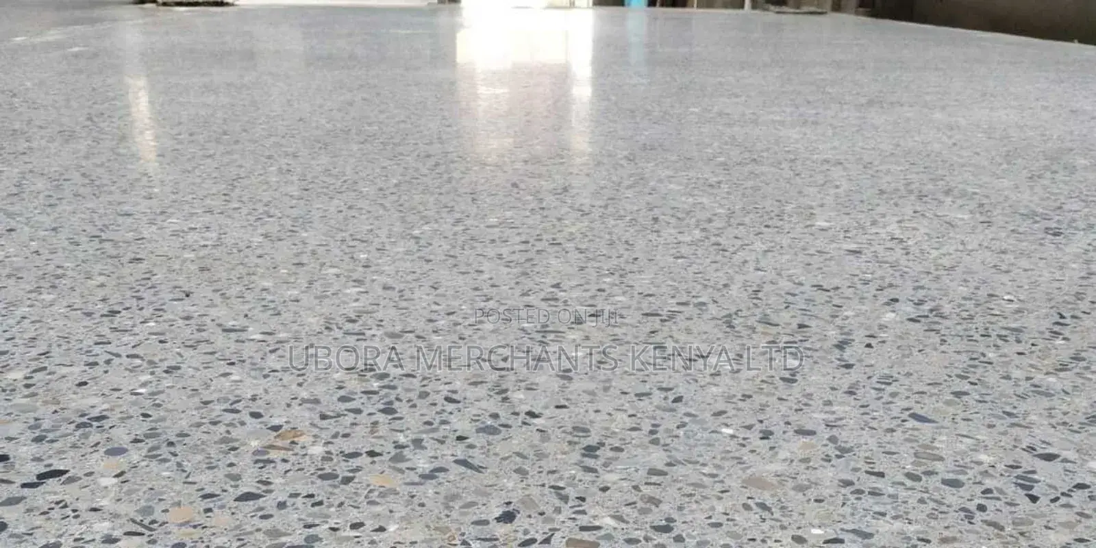 Concrete Grinding and Polishing for Terazzo-Like Look