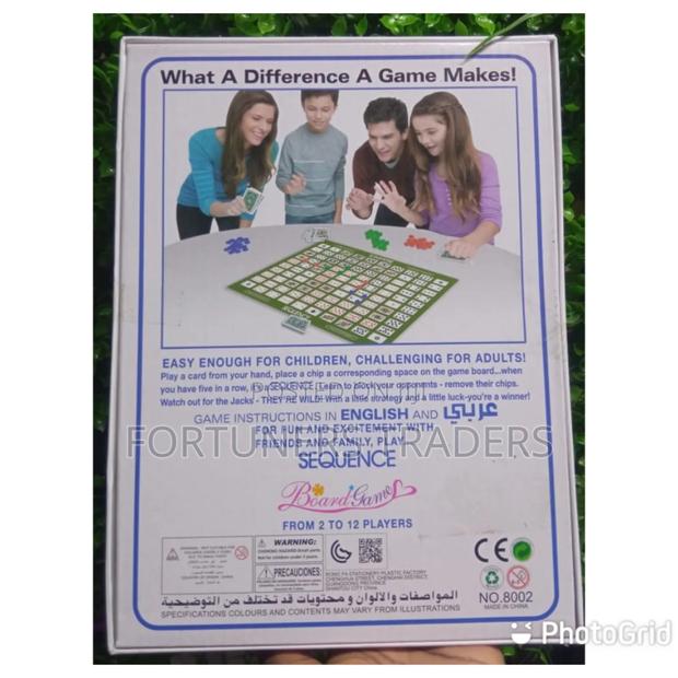 Sequence Game - main view