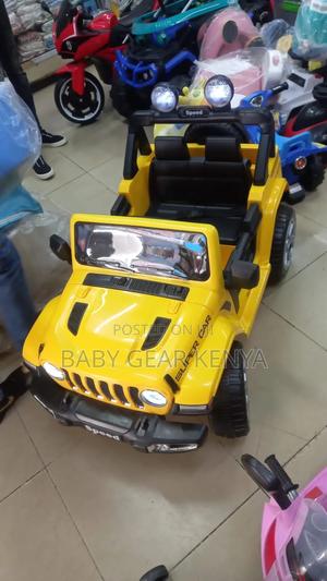 Yellow Toy Car - main view