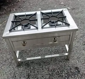 Double Burner Stainless Steel