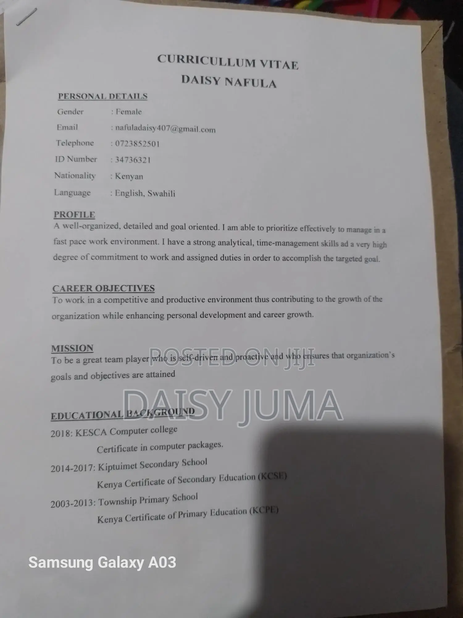 Sales Opportunities