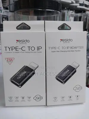Yesido Gs03 Lightning to Type-C Otg Adapter Data Transfer