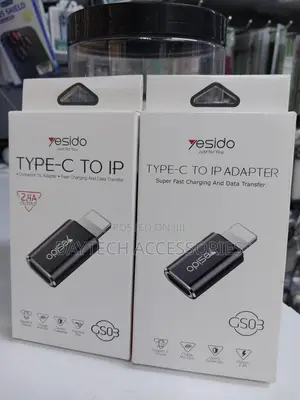 Yesido Gs03 Lightning to Type-C Otg Adapter Data Transfer