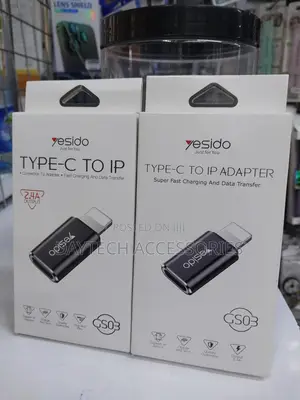 Yesido Lightning to Type-C Data Transmit Otg Adapter