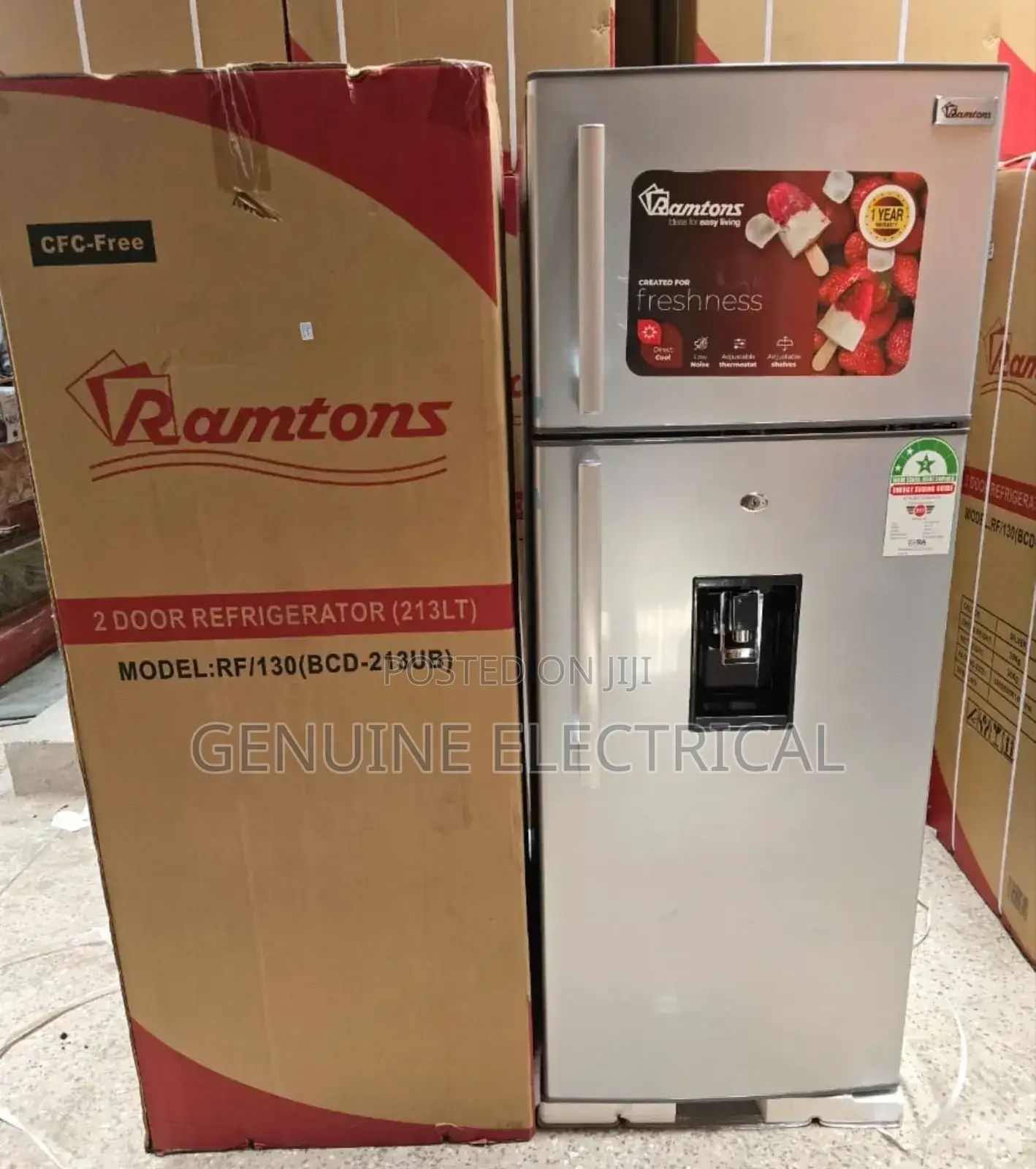 Brand New Ramtons 213litres and Dispenser