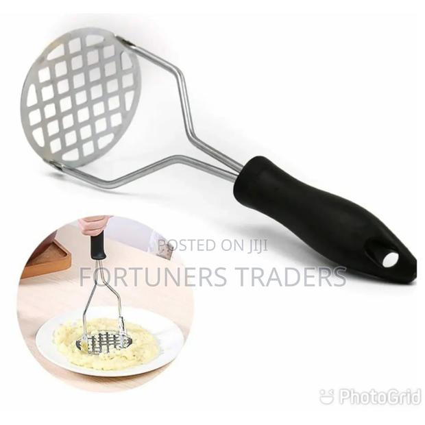Stainless Steel Masher - main view