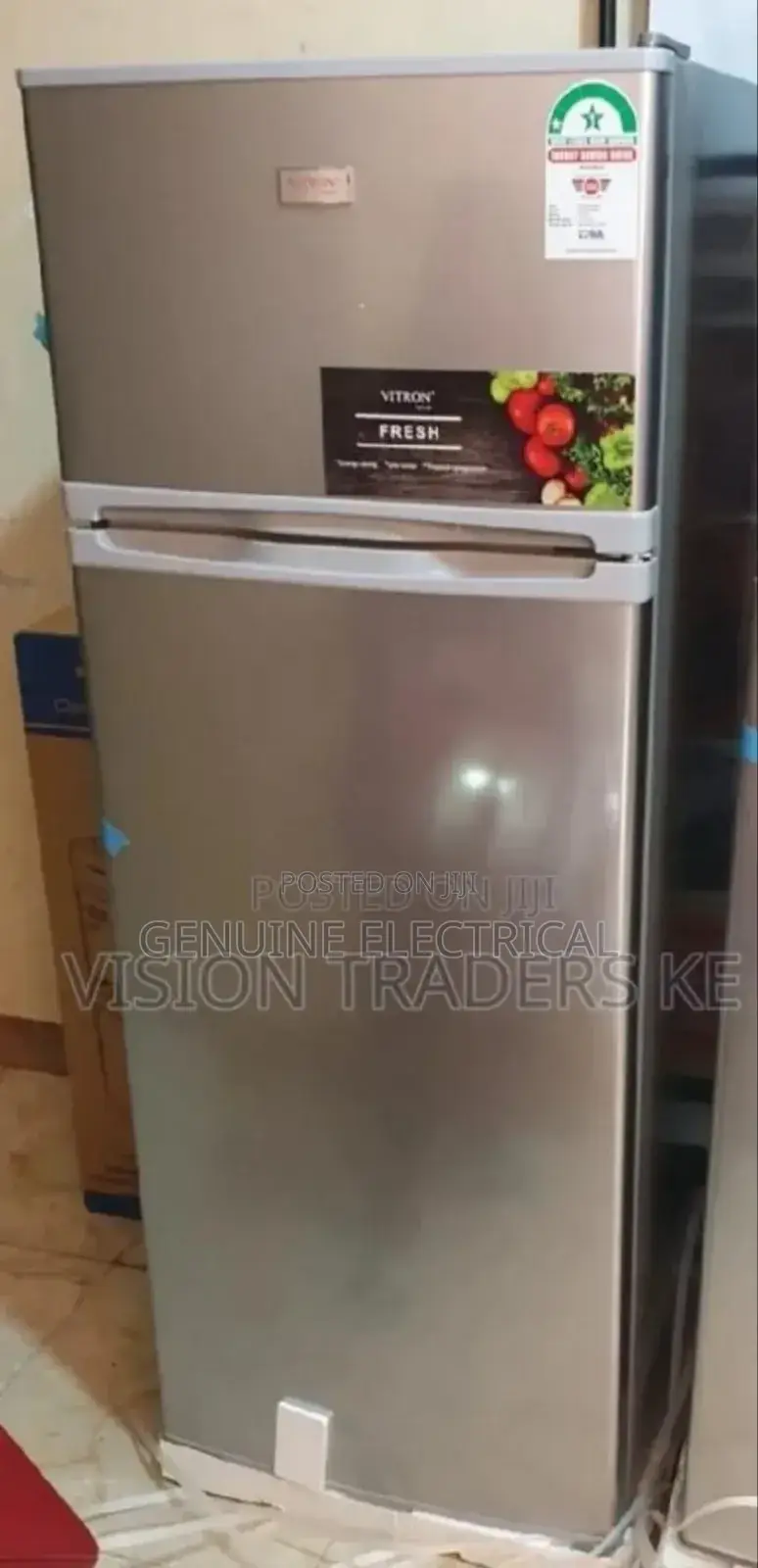 Vitron 125litres Double Door Fridge