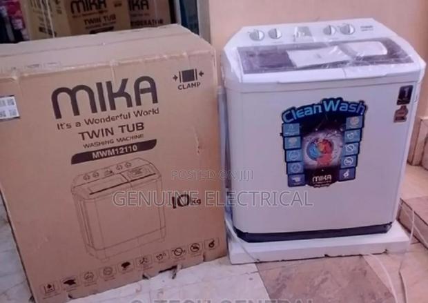 Mika 10kg Twin Tub Washing Machine
