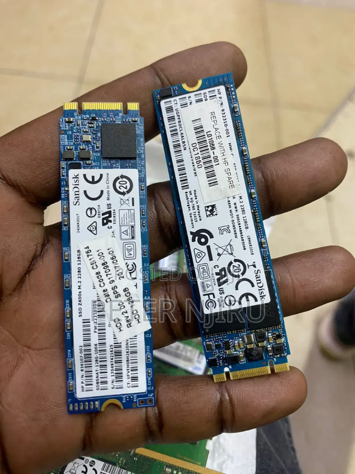 Nvme SSD 256gb Brandnew