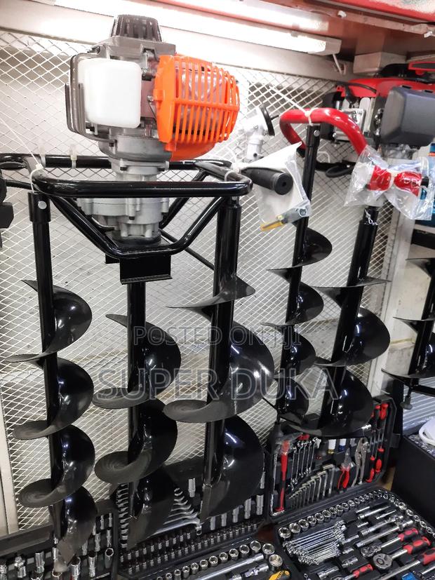 Earth Auger 4 Stroke Heavy Duty Machine.3 Drilling Bits - main view