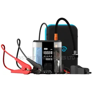 Powerology 8800mah Jump Starter Air Compressor