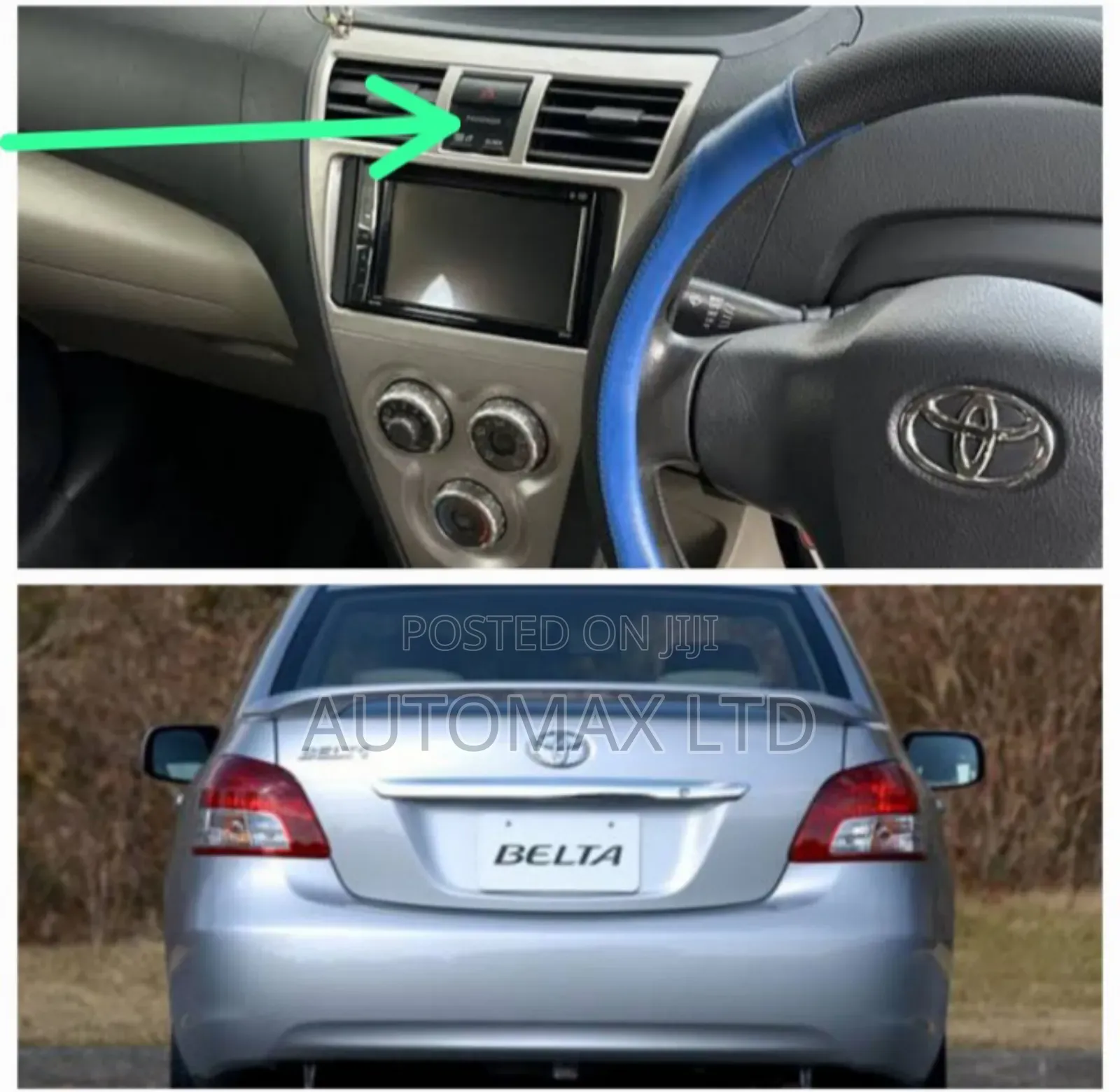 Genuine Toyota Belta Hazard Switch