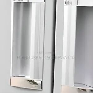 Cabinets; Two Door Full Glass Steel Office Storage Cabinet