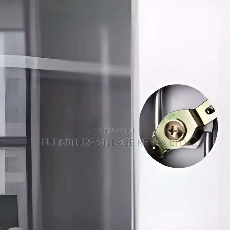 Safe Cabinets; Half-Glass Metallic Office 2-Door Cabinet