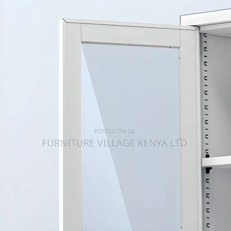 Safe Cabinets; Half-Glass Metallic Office 2-Door Cabinet