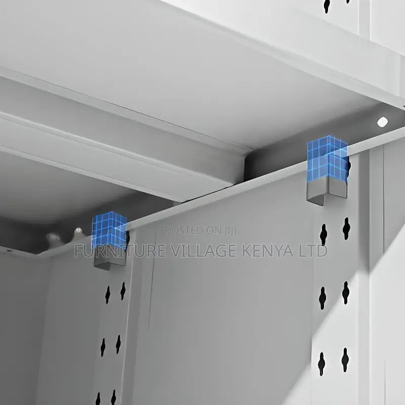 Safe Cabinets; Half-Glass Metallic Office 2-Door Cabinet