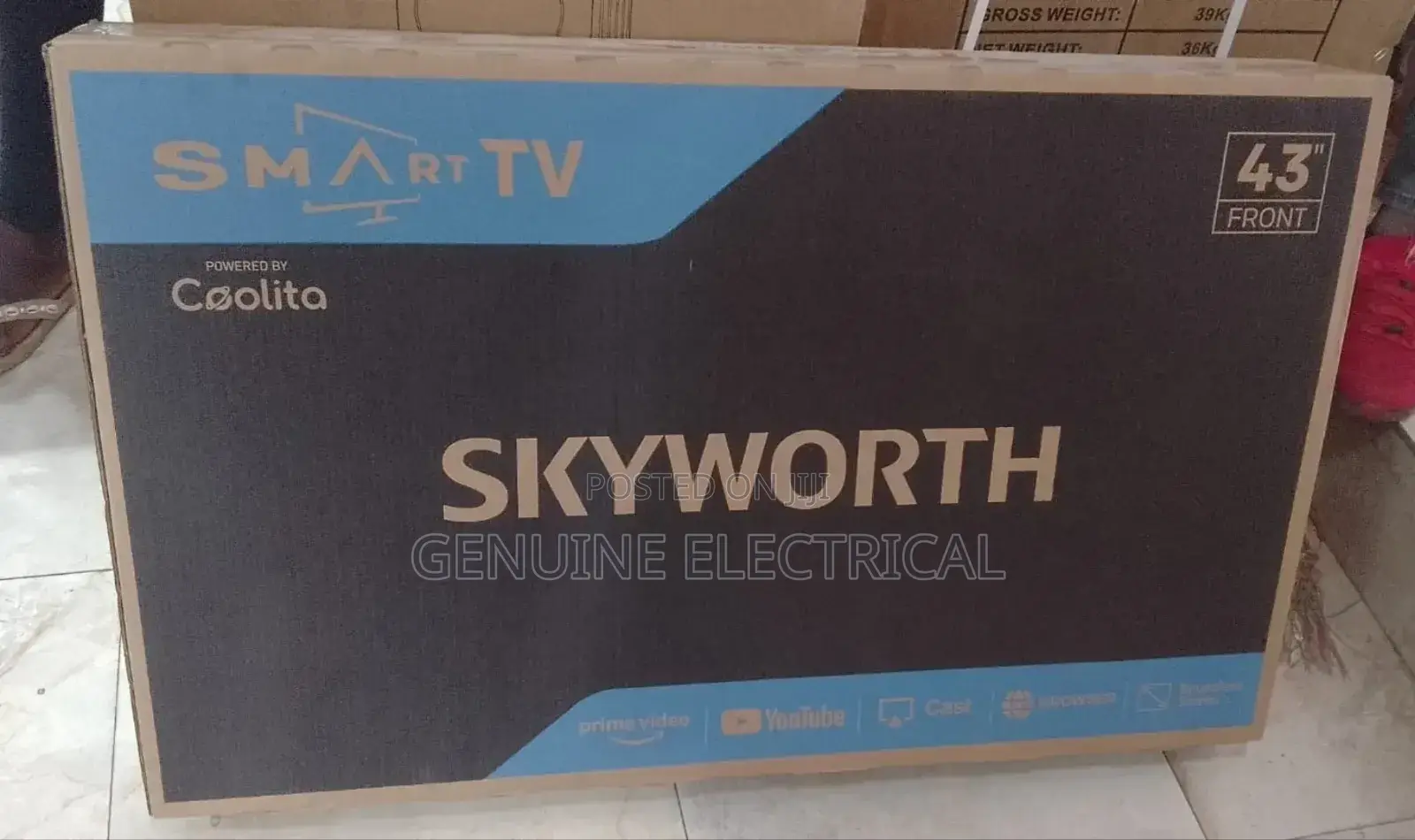Skyworth 43inch Smart Tv
