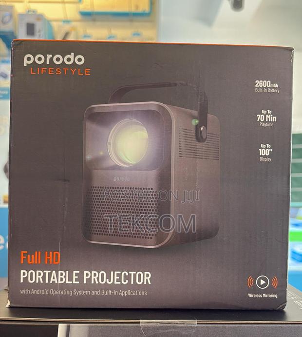 Porodo Full Hd Portable Projector - main view