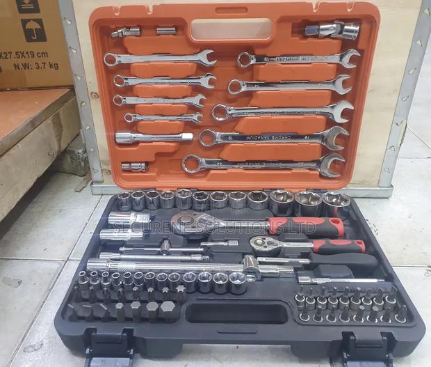 Heavy Duty 82 Pieces Socket Ratchet Wrench Tool - thumbnail 3