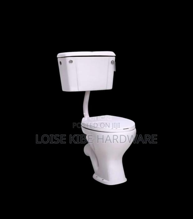Francia Small Toilet Complete (Handle Flashing) - main view