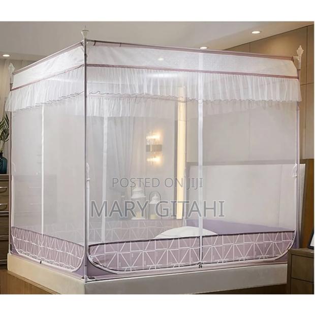 White, Pink and Creambox Strong Metallic Tent Net
5x6 - main view