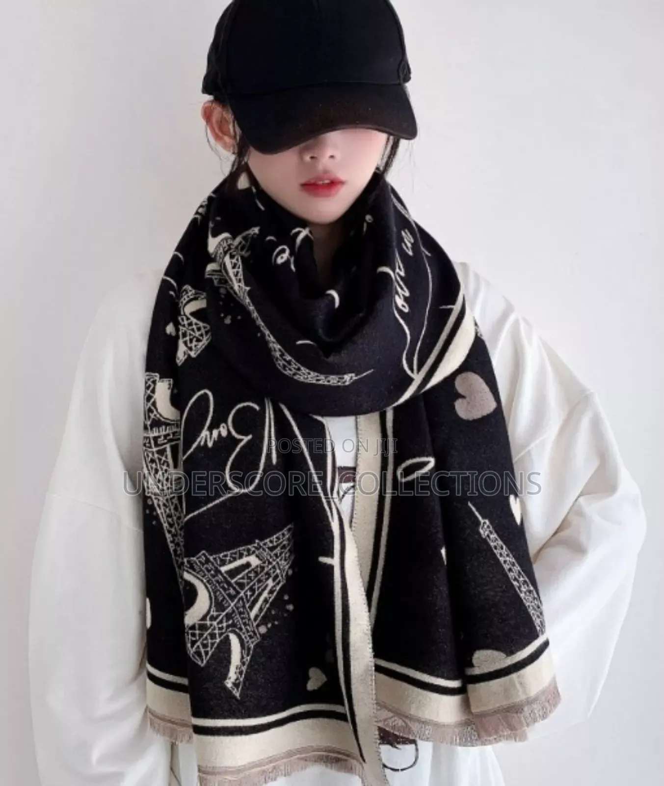 Fluffy N Cute Designs Cashmere Unisex Scarves