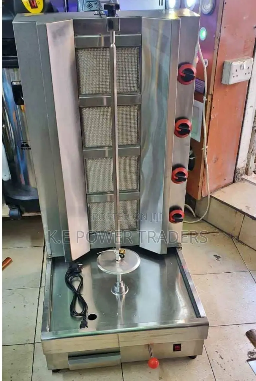 4 Burner Shawarma Machine