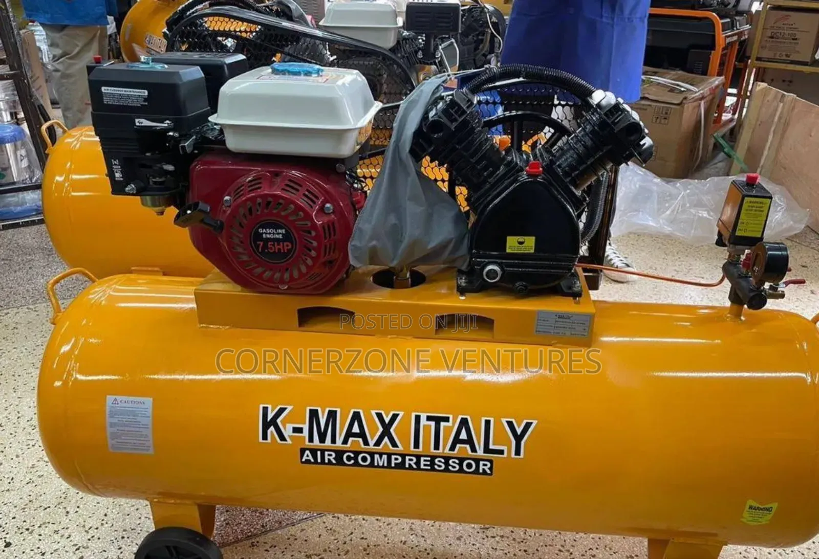 200l K-Max Petrol Driven Air Compressor
