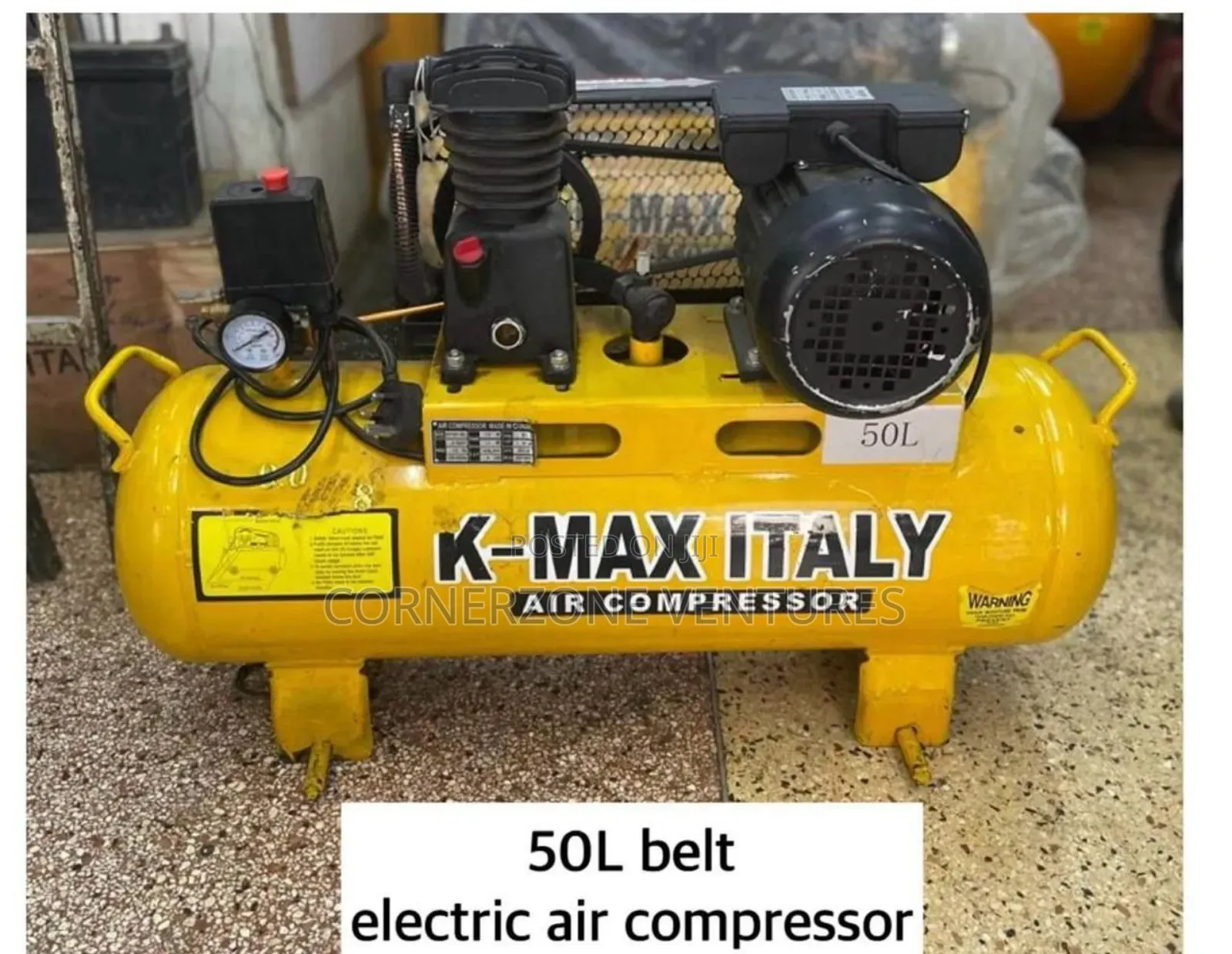 50l Belt Electric Air Compressor