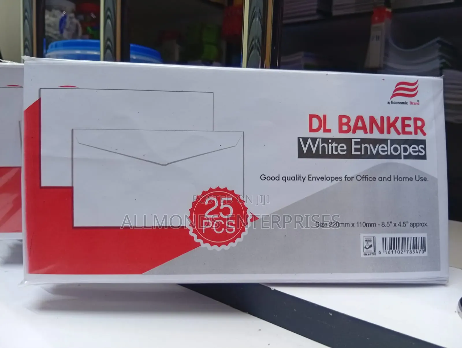 Dl Banker White Envelope -Econimics