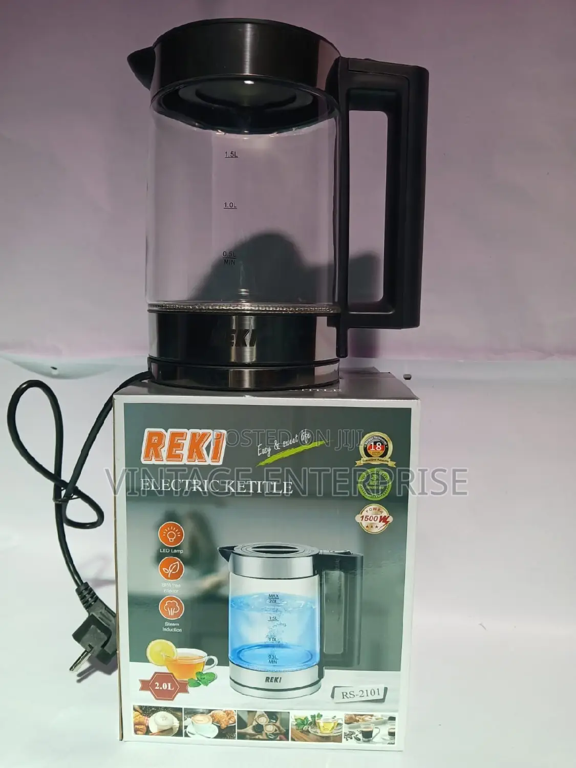 Reki Glass Electric Kettle