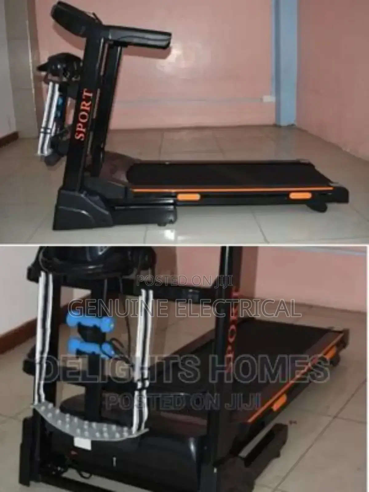 New Treadmill With Massage Belt