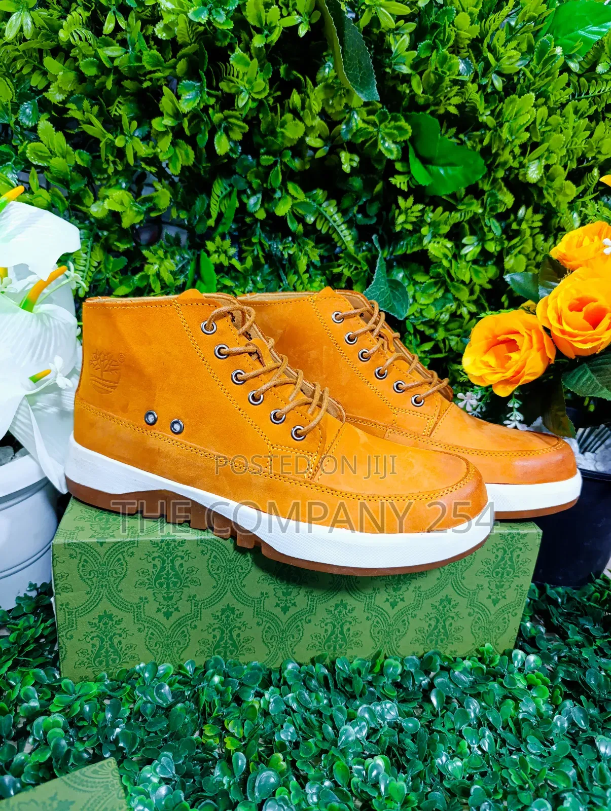Original Leather Official Timberland High Cut Business Boot