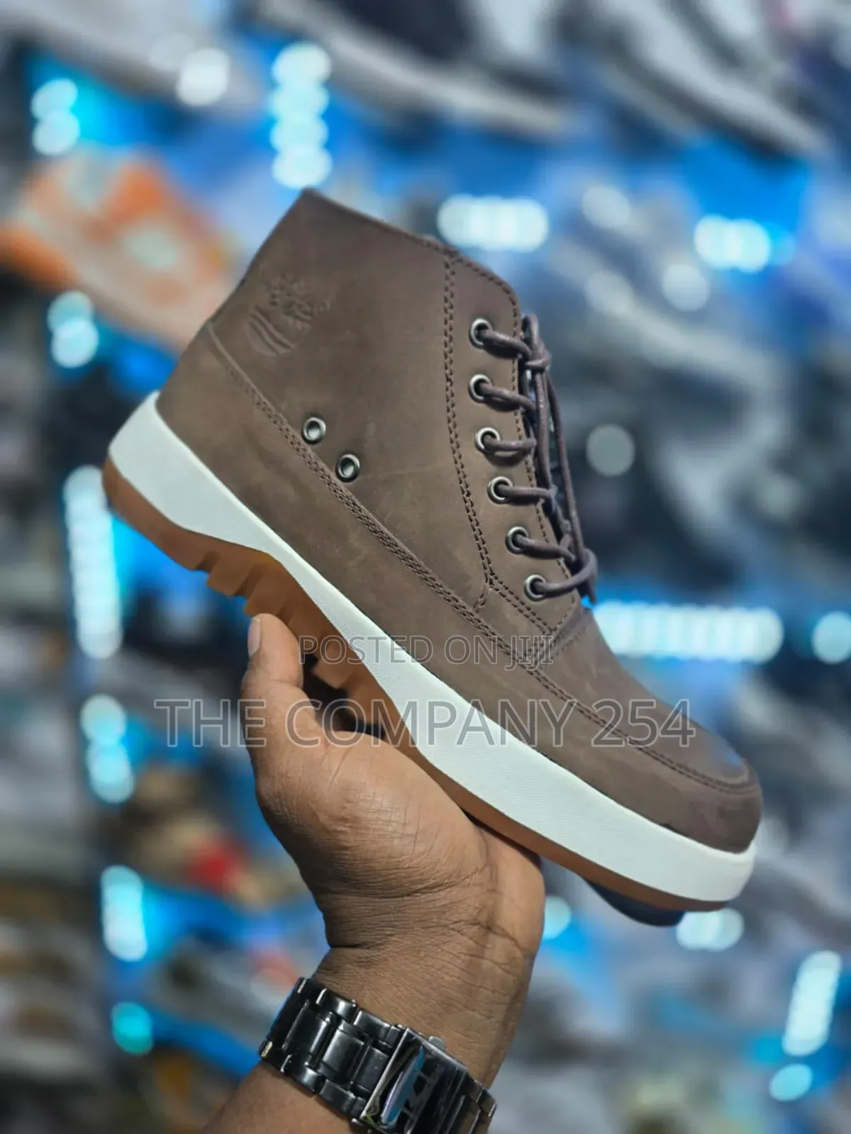 Original Leather Official Timberland High Cut Business Boot