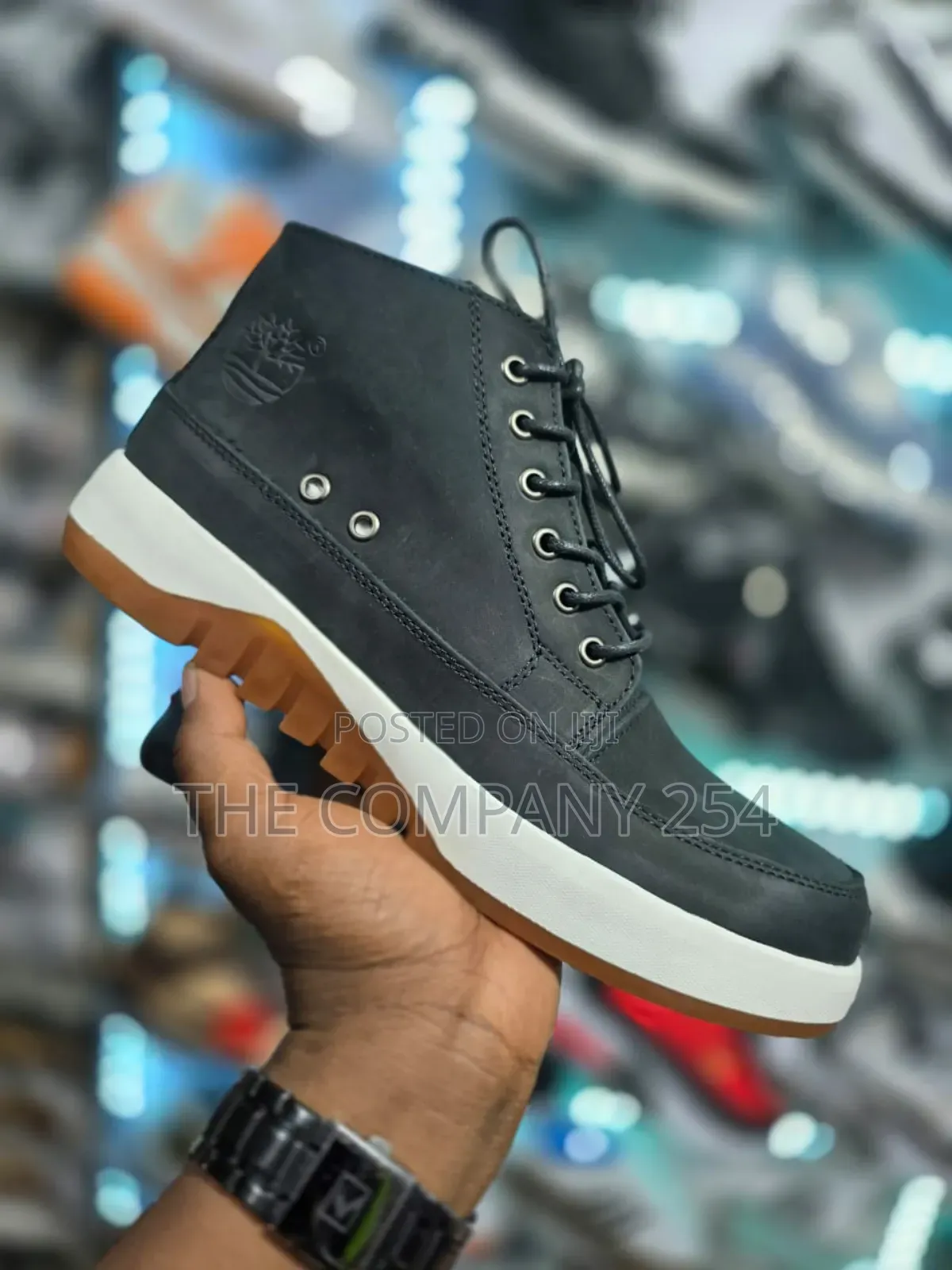 Original Leather Official Timberland High Cut Business Boot