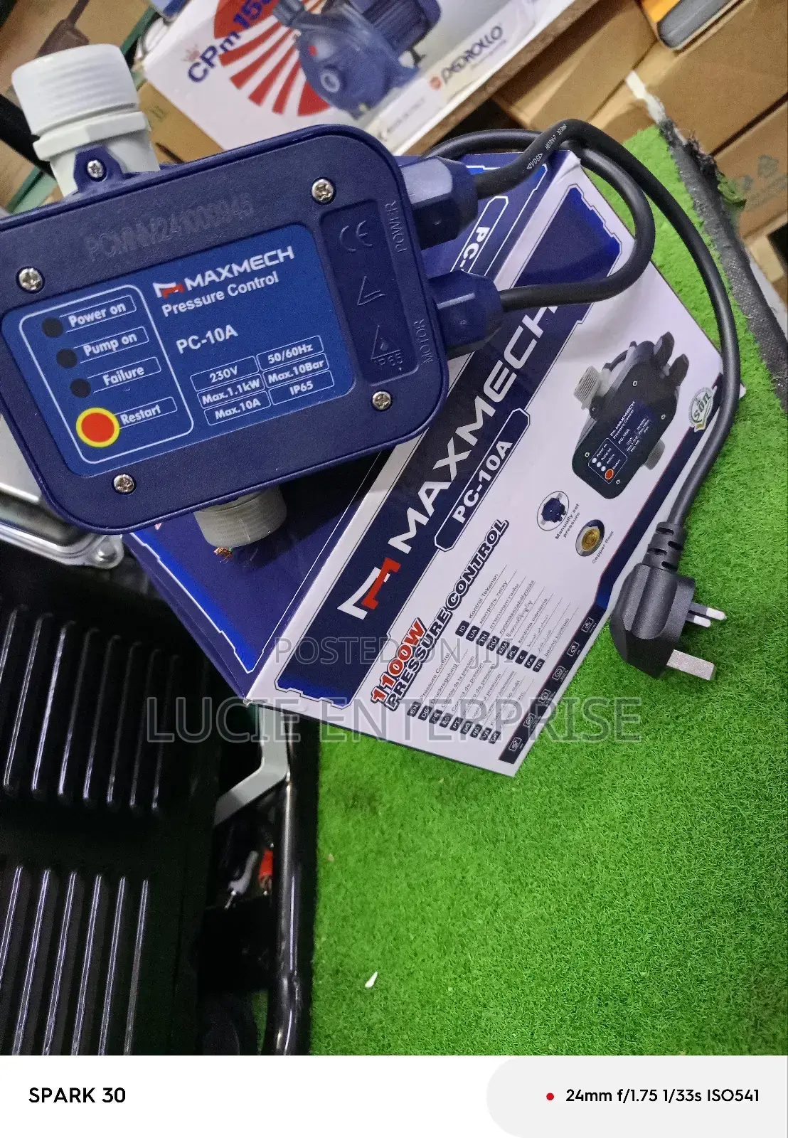 Maxmech Pressure Controller 1100watts