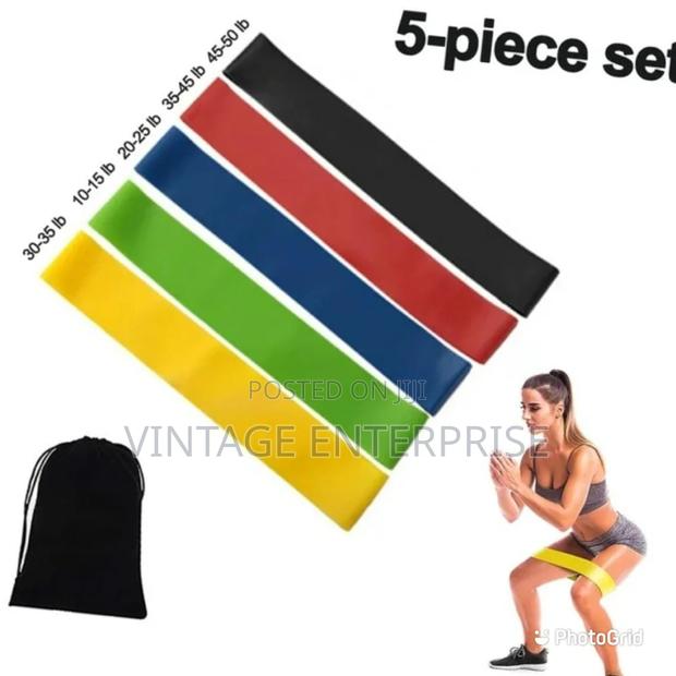 5pcs Set Exercise Bands - main view