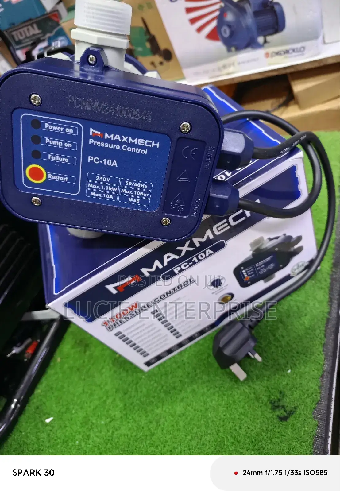 1100watts Water Pressure Controller