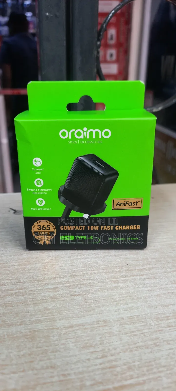 Type-C Oraimo Powercube 10 Sleek 10w
.