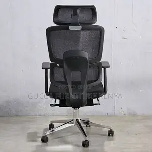 Office Chairs: Orthopedic Headrest Office High Back Chair