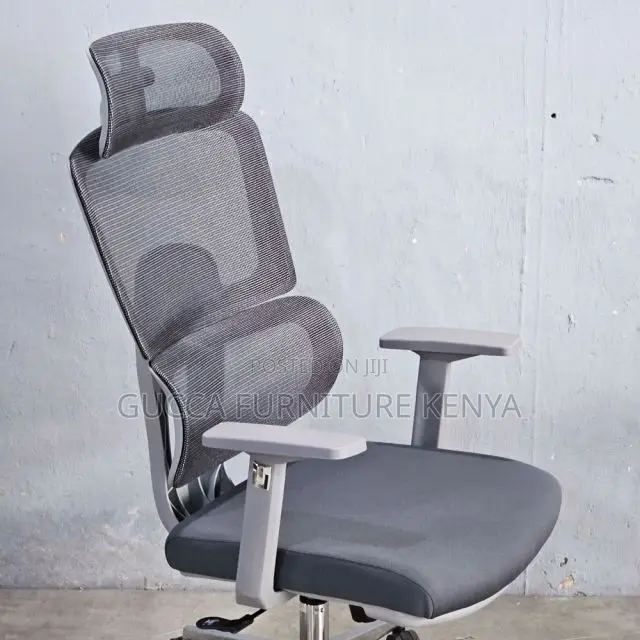 Office Chairs: Orthopedic Headrest Office High Back Chair