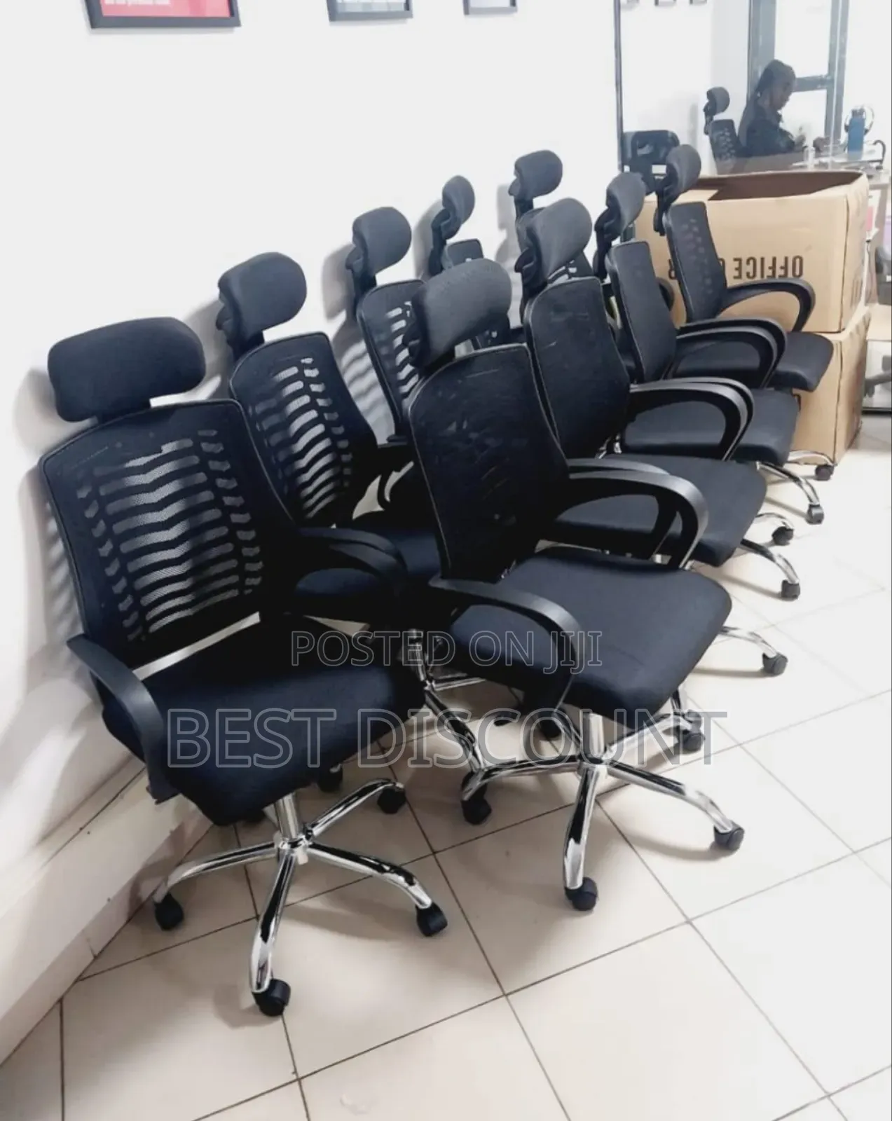 Headrest Office Chair