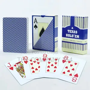 Hard Plastic Quality Gaming, Gambling Pocker Cards