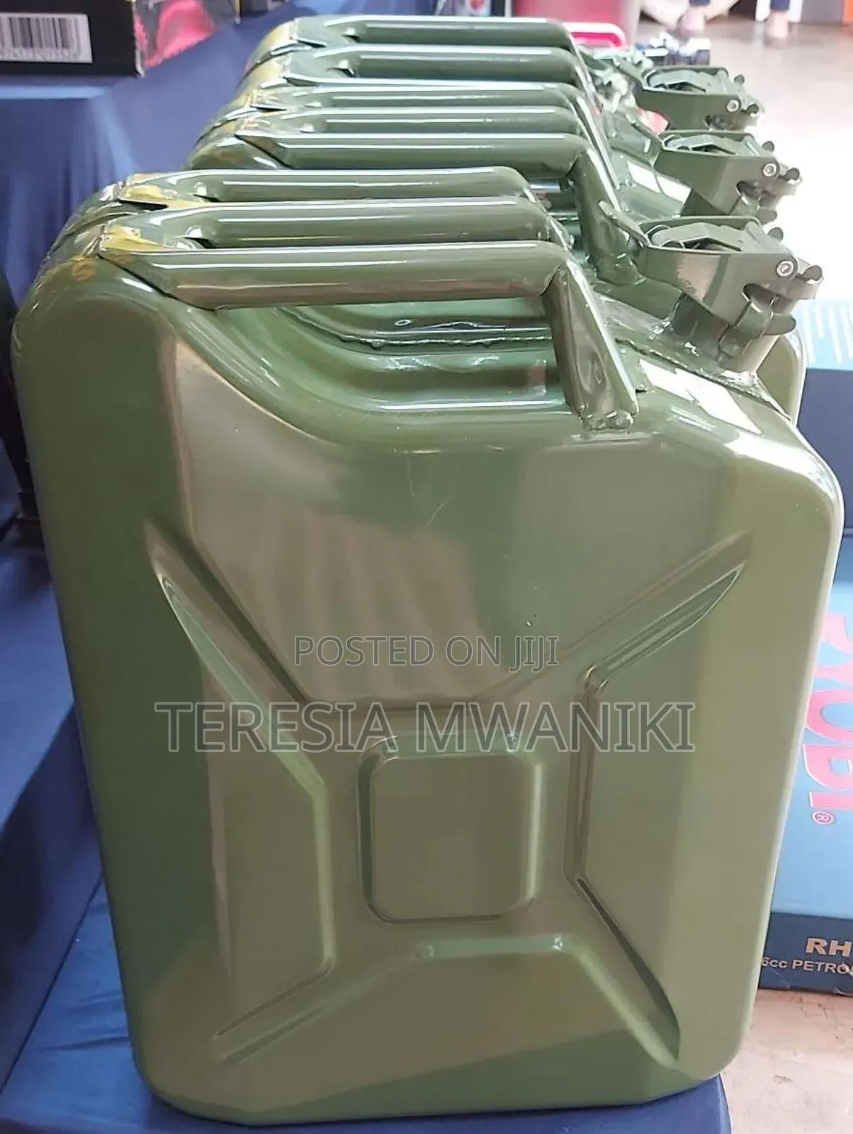 Metal Can 20l Three Handle Barrels